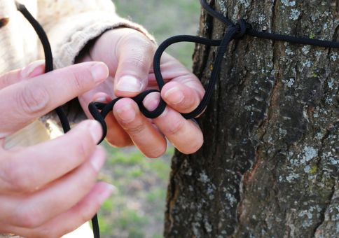 Starting a slip knot