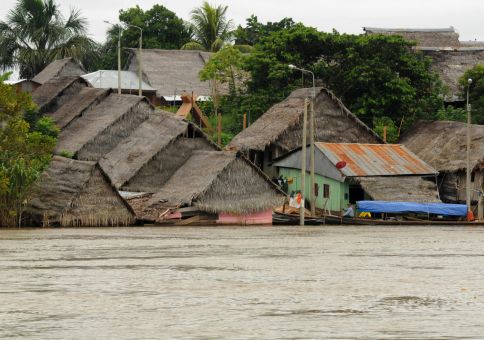 Flooding along the Amazon