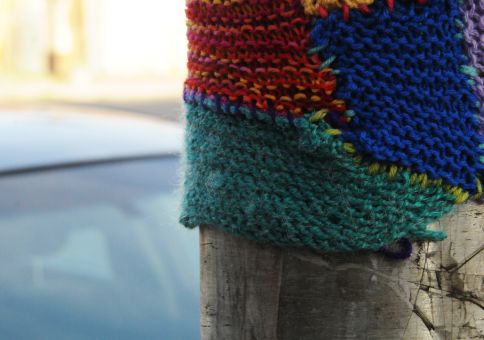 123) Yarn bomb